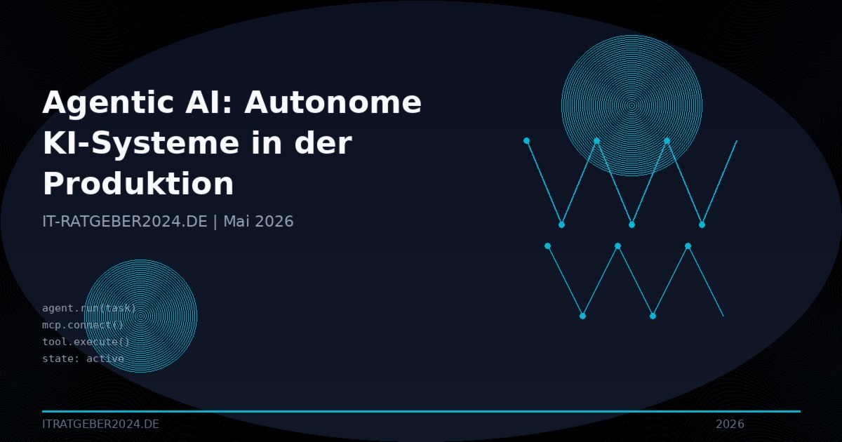 Mehr über den Artikel erfahren Agentic AI im Mai 2026: Wie Anthropic, OpenAI und Google autonome KI-Systeme in die Produktion bringen